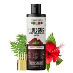 Organix Mantra Hibiscus Growth & Repair Hair Oil,  120 ml  Hibiscus & Curry Leaves -image-87