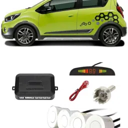 YB82 Silver Car Reverse Parking Sensor with LED Display 4 Sensor Y82 Parking Sensor-image-47