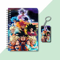 A5 NOTEBOOK + KEYCHAIN COLLECTION A5 Notebook RULED 160 Pages-0