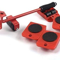 Lifter Mover Tool Set Heavy Duty Furniture Shifting Lifting Moving Tool with Wheel Pads for Easy and Safe Moving, Suitable for Sofas, and Refrigerators, Up to 200KG/440 lbs Carbon Steel, Steel, Plastic, Iron Full Extension Ball Bearing Rolling Cabinet-27