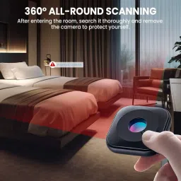 Eye d Hidden Camera Detectors, Mini Detector Camera Finder LED Device Detector Security Camera image 2