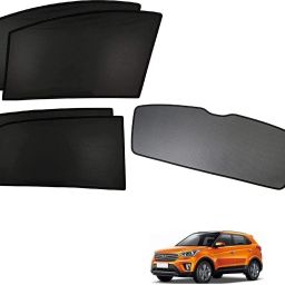 Side Window, Rear Window Sun Shade For Hyundai Creta-image-95