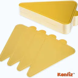 25pcs Triangle Pastry Base Mini Cake Base-Grease prouf material Paper Cake Server-23