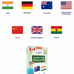spartan kids Early Learning Flash Cards 1 Year To 6 Year Babies (set of 4) image 2