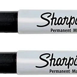 Twin Tip Permanent Markers, Fine & Ultra Fine, Black, 2 Count-image-5