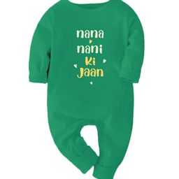Zeezeezoo Kids Typography Printed Pure Cotton Rompers-image-74