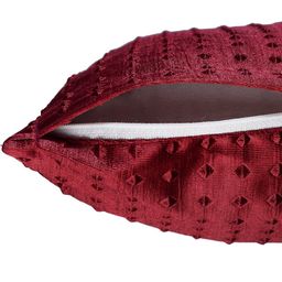Arrabi Red Set of 5 Square Cushion Covers image 4