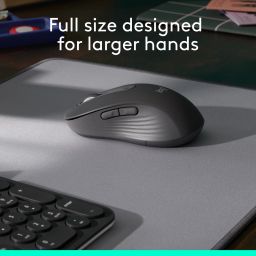 Logitech M650 Silent -Large Sized Hands Wireless Ambidextrous Optical Mousewith Bluetooth image 3
