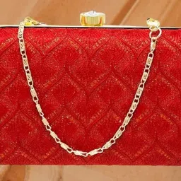 Casual, Formal, Party Red Clutch-image-23
