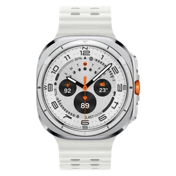 SAMSUNG Galaxy Watch Ultra BT + LTE Wear OS Smartwatch (47mm Super AMOLED Display, 3nm Processor, White Strap)-25