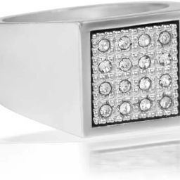 Crystal, Stainless Steel, Sterling Silver, Zinc Silver, Titanium Plated Ring-image-53