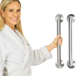 Grab Bar Handrail 18 Inch for Bathroom & Toilet Hand Support For elderly GRB342 Shower Grab Bar-image-32