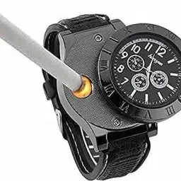 2 in 1 Watch Cigarette Lighter USB Rechargeable Analog Wrist Watch Lighter watch / watch / lighter / Rechargeable Watch Cigarette Lighter Pocket Lighter-26