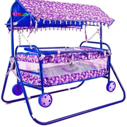 New Baby stroller with cradle Blue-17