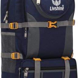 Travel Backpack for Sport Camping Hiking Trekking Bag Rucksack - 60 L (Blue) Rucksack- 60 L-image-95