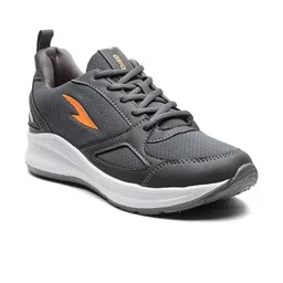 ASIAN Men Grey Mesh Running Non-Marking Shoes-21