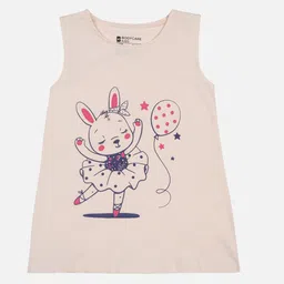 Bodycare Girls Graphic Printed Cotton A-Line Dress-41