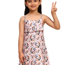 BAESD Print Sleeveless A-Line Dress-picture-42