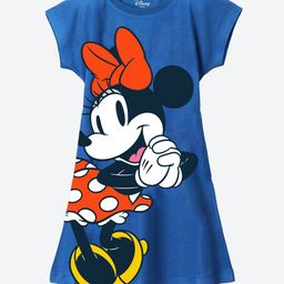 YK Disney Print A-Line Dress-picture-5