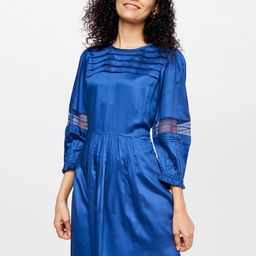AND Women Blue A-Line Dress-5