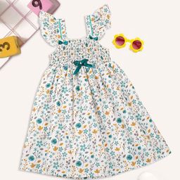MeeMee Green Floral Maxi Dress-picture-28