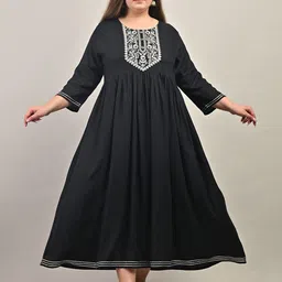 KALINI Round Neck Maxi Dress-picture-32