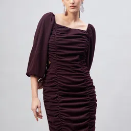 Marie Claire Sheath Ruched Dress-image-73