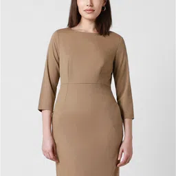Van Heusen Woman Boat Neck Formal Sheath Dress-picture-15