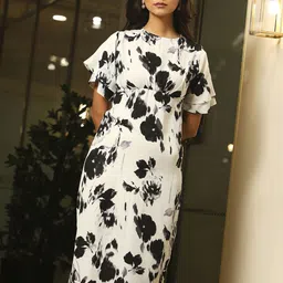 PINACOLADA Floral Printed Sheath Dress-image-53