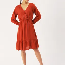 DressBerry Flared Wrap Dress-image-31
