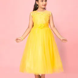 BAESD Girl Net Gown Maxi Dress-image-81