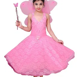 ahhaaaa Pink Floral Net Maxi Dress-image-14