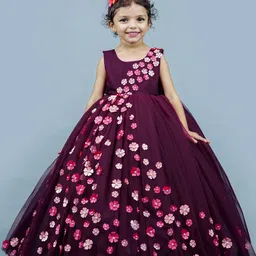 Li & Li Boutique Floral Net Maxi Dress-image-56