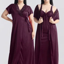NIGHT KEYS Maxi Nightdress-image-61