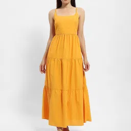 Madame Shoulder Strap Tiered Fit & Flare Dress-picture-50