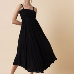 Meeranshi Black Midi Dress-image-84