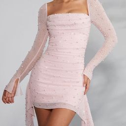 LULU & SKY Embellished Square Neck Bodycon Dress-image-72
