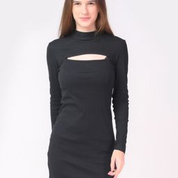 NoBarr Black Bodycon Dress-picture-30