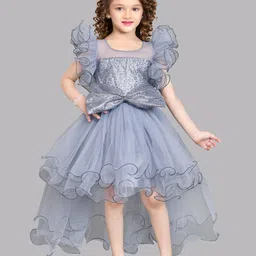 Pink Chick Net Fit & Flare Maxi Dress-picture-37