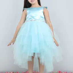 Toy Balloon kids Girls Net Fit & Flare Midi Dress-picture-32