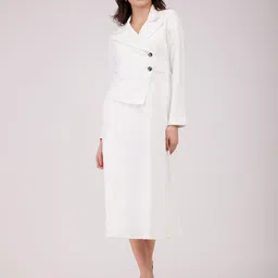 FableStreet Women Formal Shirt Midi Dress-picture-22