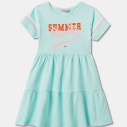 R&B Girls Cotton Fit & Flare Dress-picture-38