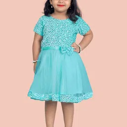 Shrithi Fashion Fab Velvet Sequinned Fit & Flare Dress-picture-52