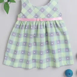 MANY FROCKS & Girls Checked Empire Dress-image-88