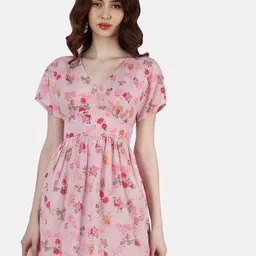 Sukshat Floral Print Fit & Flare Dress-picture-20