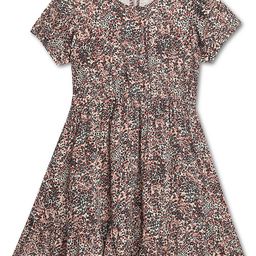 Cantabil Girls Animal Printed Fit & Flare Dress-picture-45