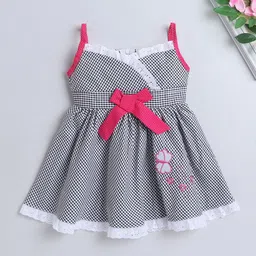 The Magic Wand Polka Dot Print Fit & Flare Dress-image-78