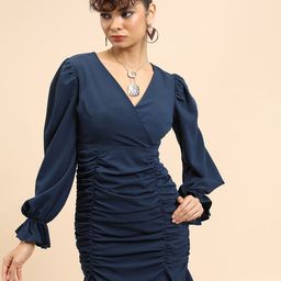 KETCH V-Neck Sheath Mini Dress-image-23
