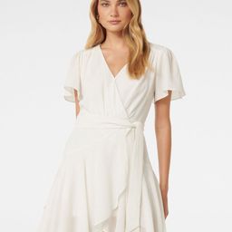 Forever New Flared Sleeve Mini Dress-image-34