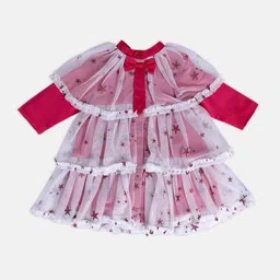 MINI KLUB Girls Embellished Fit & Flare Dress-picture-11